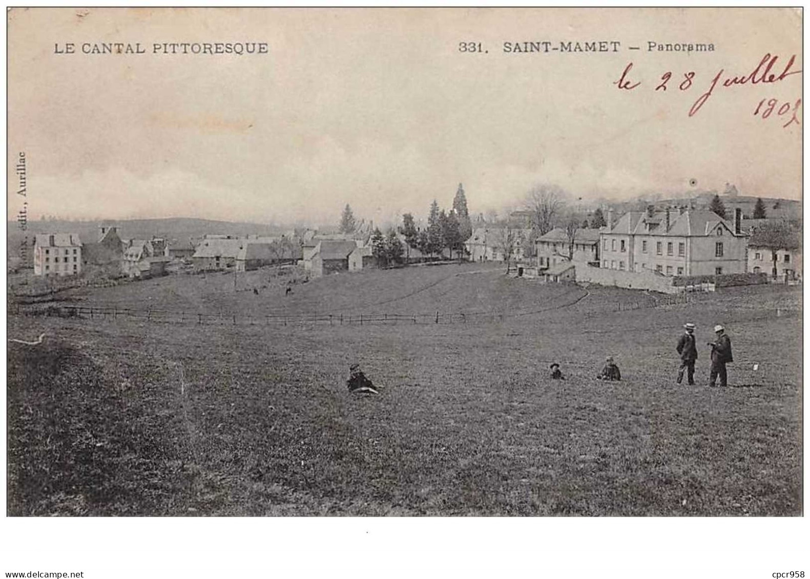 15 . N° 50809 . Saint-mamet . Panorama - Saint-Mamet-la-Salvetat