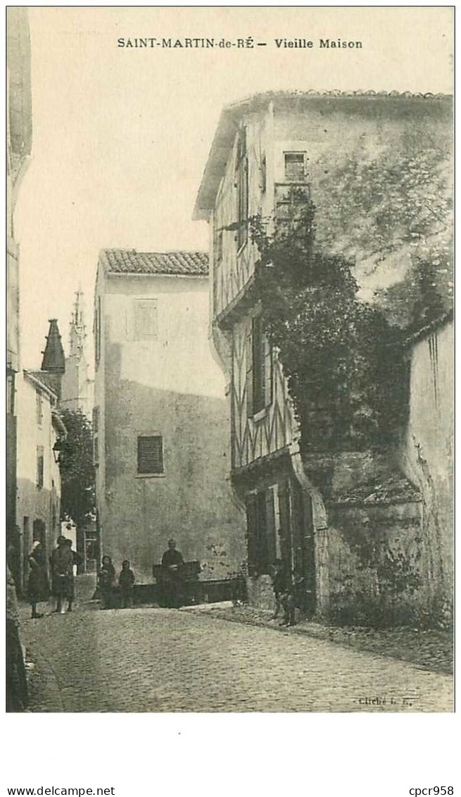 17.SAINT MARTIN DE RE.n°9788.VIEILLE MAISON - Saint-Martin-de-Ré