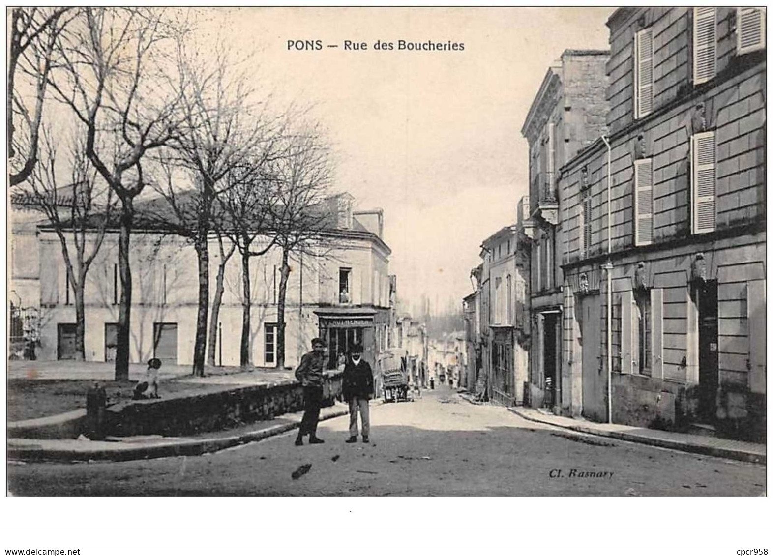 17 . N° 48740 . Pons . Rue Des Boucheries - Pons