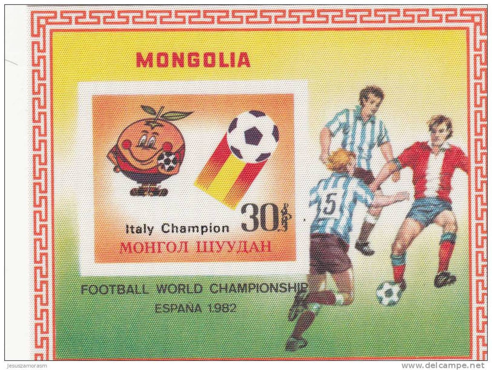 Mongolia Hb Michel 89 Al E89 - 1982 – Espagne