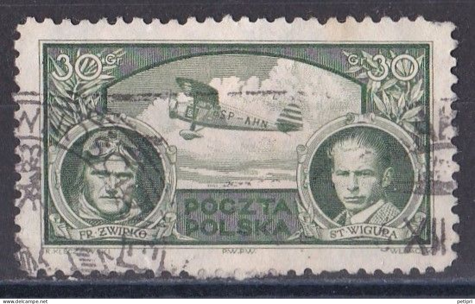 Pologne - République 1919  -  1939   Y & T N °  364  Oblitéré - Gebraucht