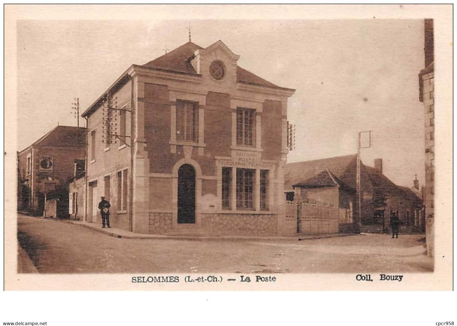 41 . N° 48932 . Selommes . La Poste - Selommes