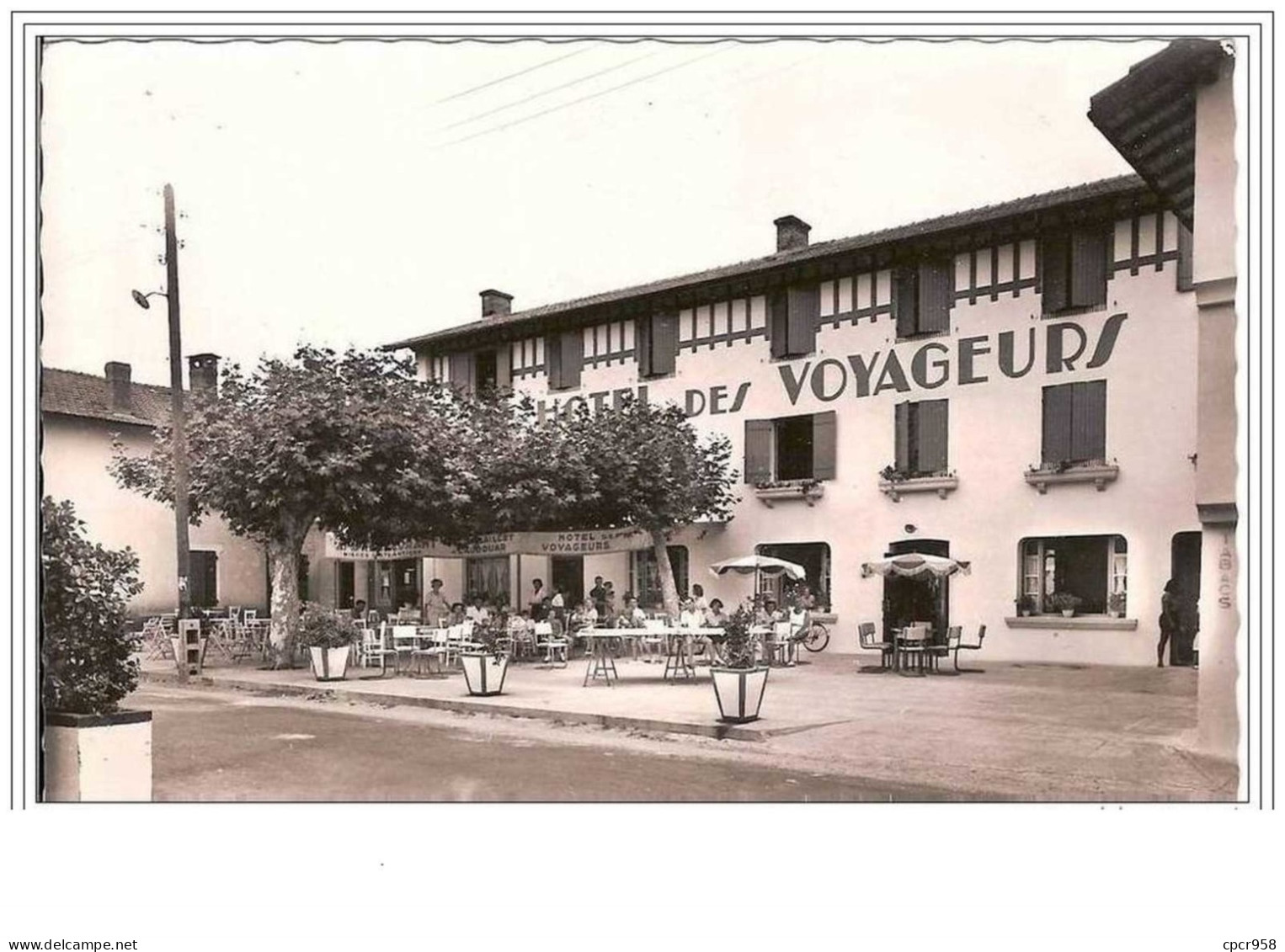 40.LE VIEUX BOUCAU.L HOTEL DES VOYAGEURS. - Vieux Boucau