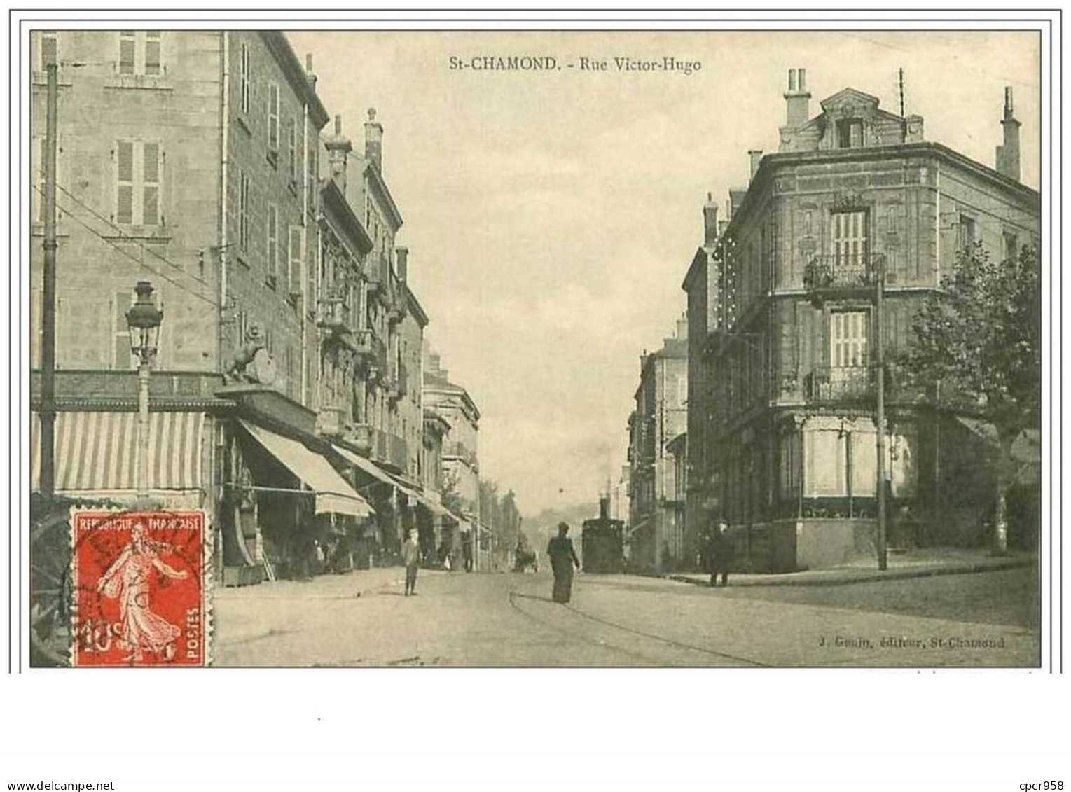 42.SAINT CHAMOND.RUE VICTOR HUGO - Saint Chamond