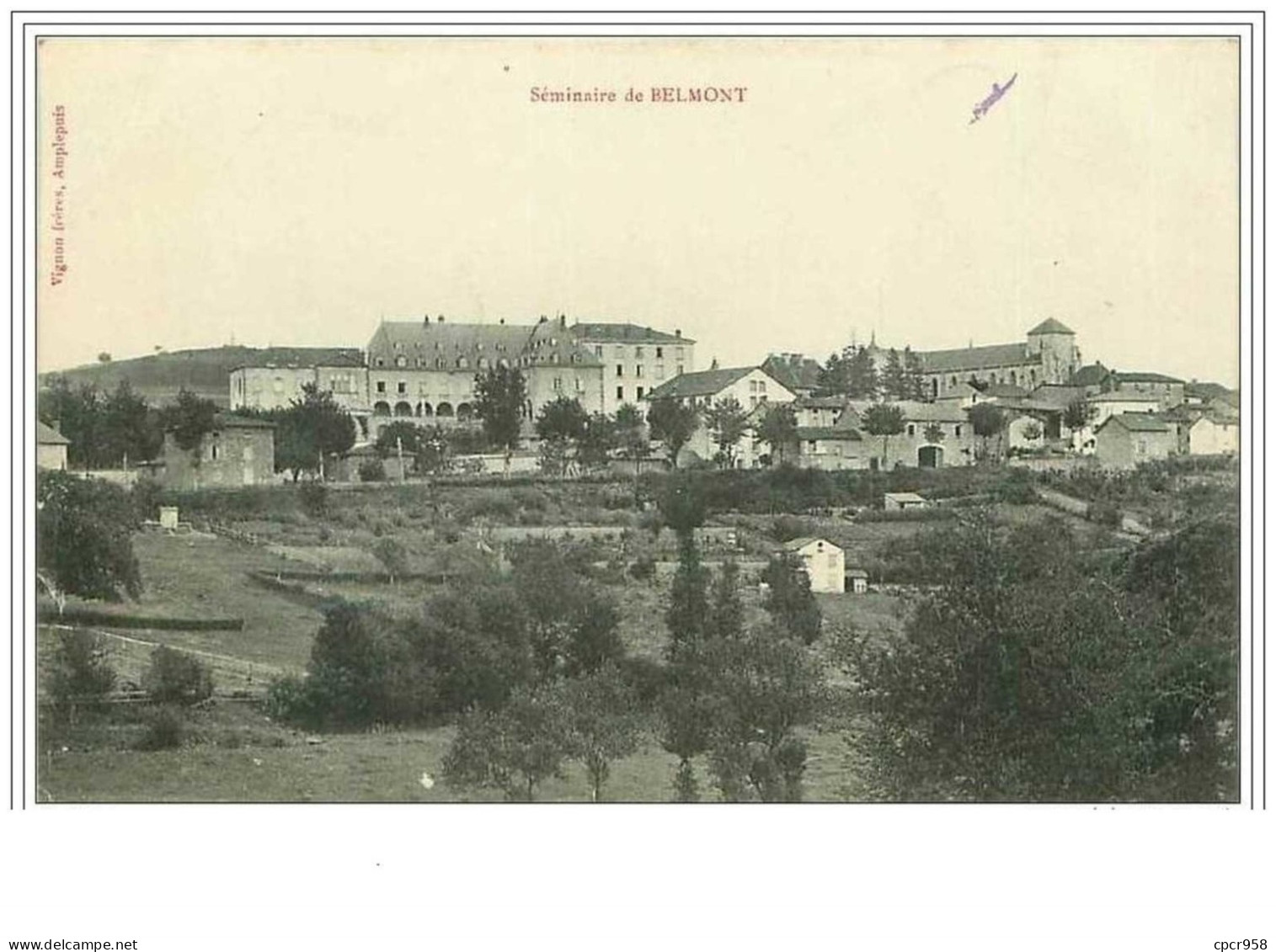 42.BELMONT.SEMINAIRE DE BELMONT - Belmont De La Loire
