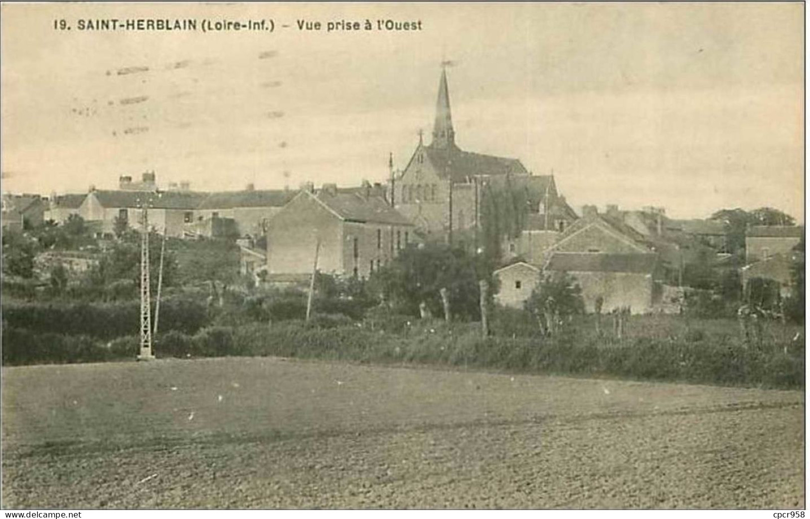 44.SAINT HERBLAIN.VUE PRISE A L'OUEST - Saint Herblain