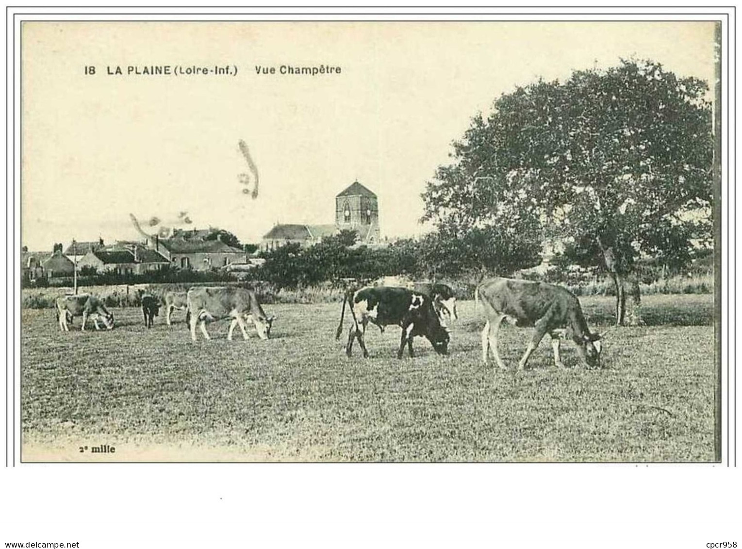 44.LA PLAINE.VUE CHAMPETRE - La-Plaine-sur-Mer