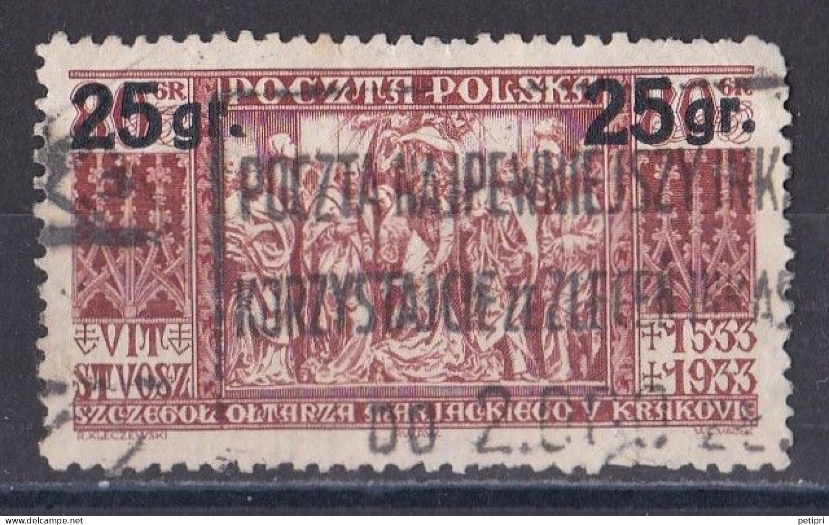 Pologne - République 1919  -  1939   Y & T N °  371  Oblitéré - Gebruikt