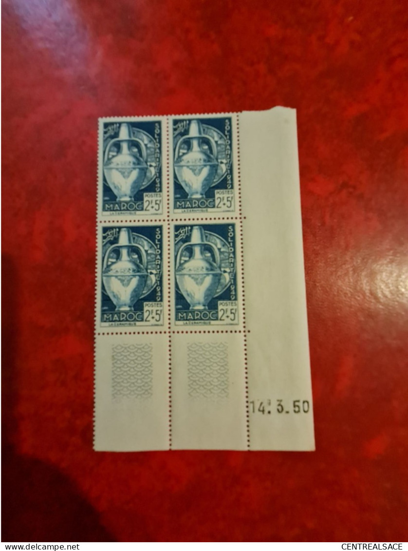 MAROC COIN DATE N° 289 DU 14/3/1950 - Unused Stamps