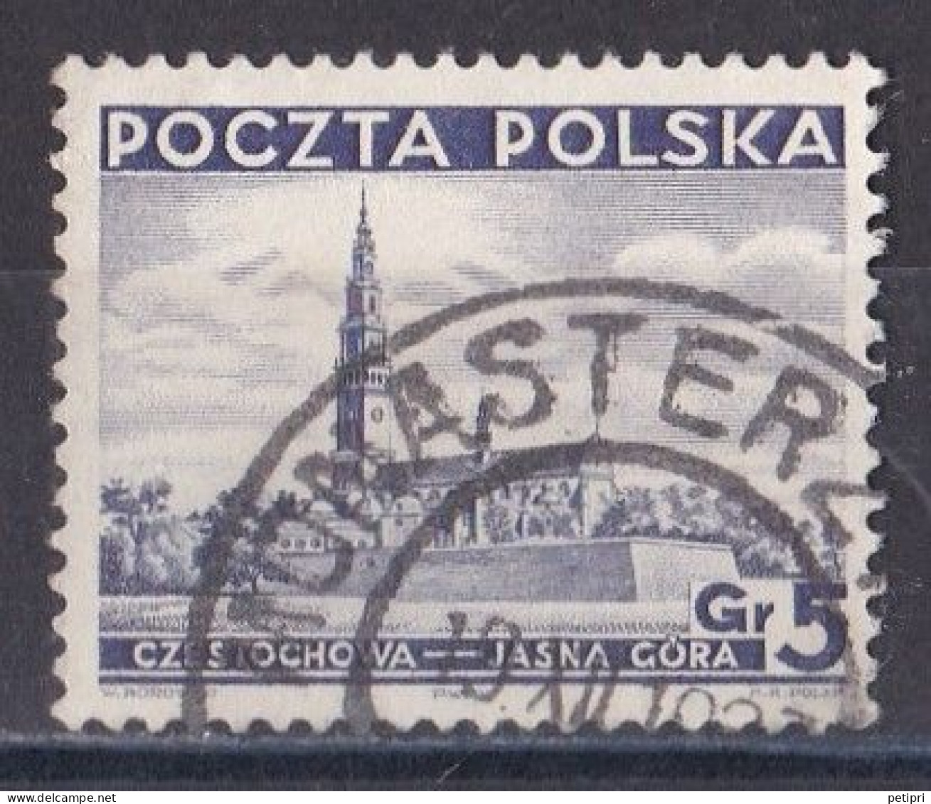 Pologne - République 1919  -  1939   Y & T N °  391  Oblitéré - Usados