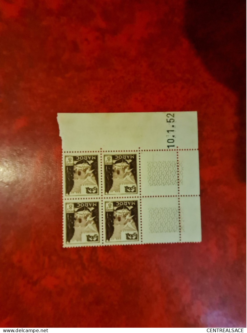 MAROC COIN DATE N° 308 DU 10/1/1952 - Unused Stamps