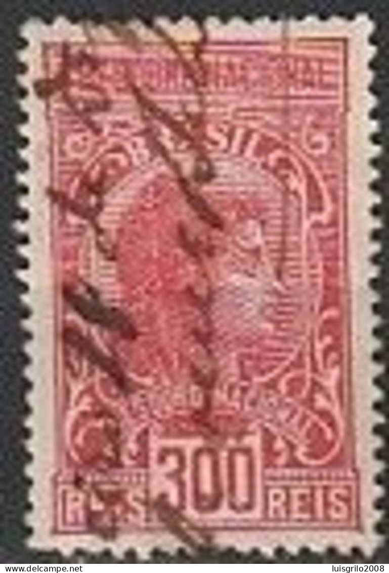 Revenue/ Fiscal, Brasil 1910 - Thesouro Nacional, 300 Reis - Portomarken