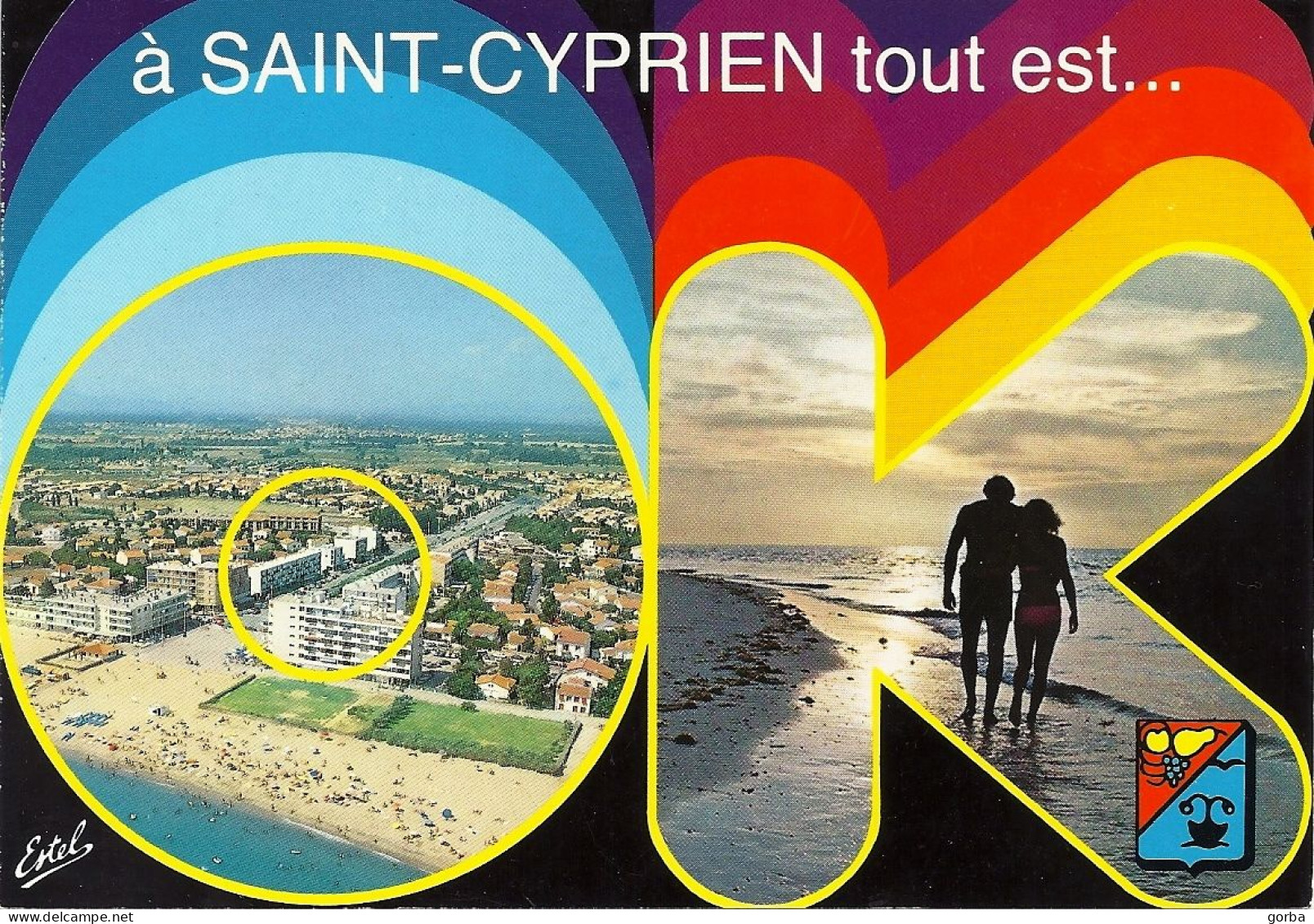 *CPM - 66 - SAINT CYPRIEN - Multivues - Saint Cyprien