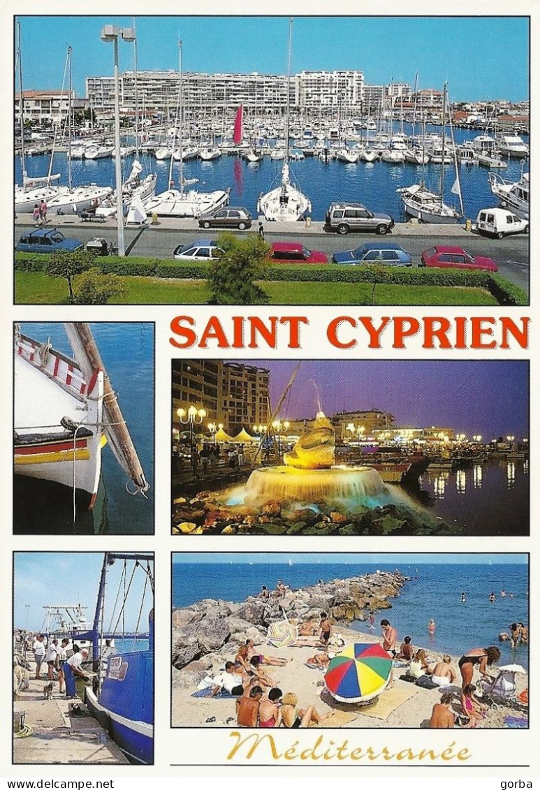 *CPM - 66 - SAINT CYPRIEN - Multivues - Saint Cyprien