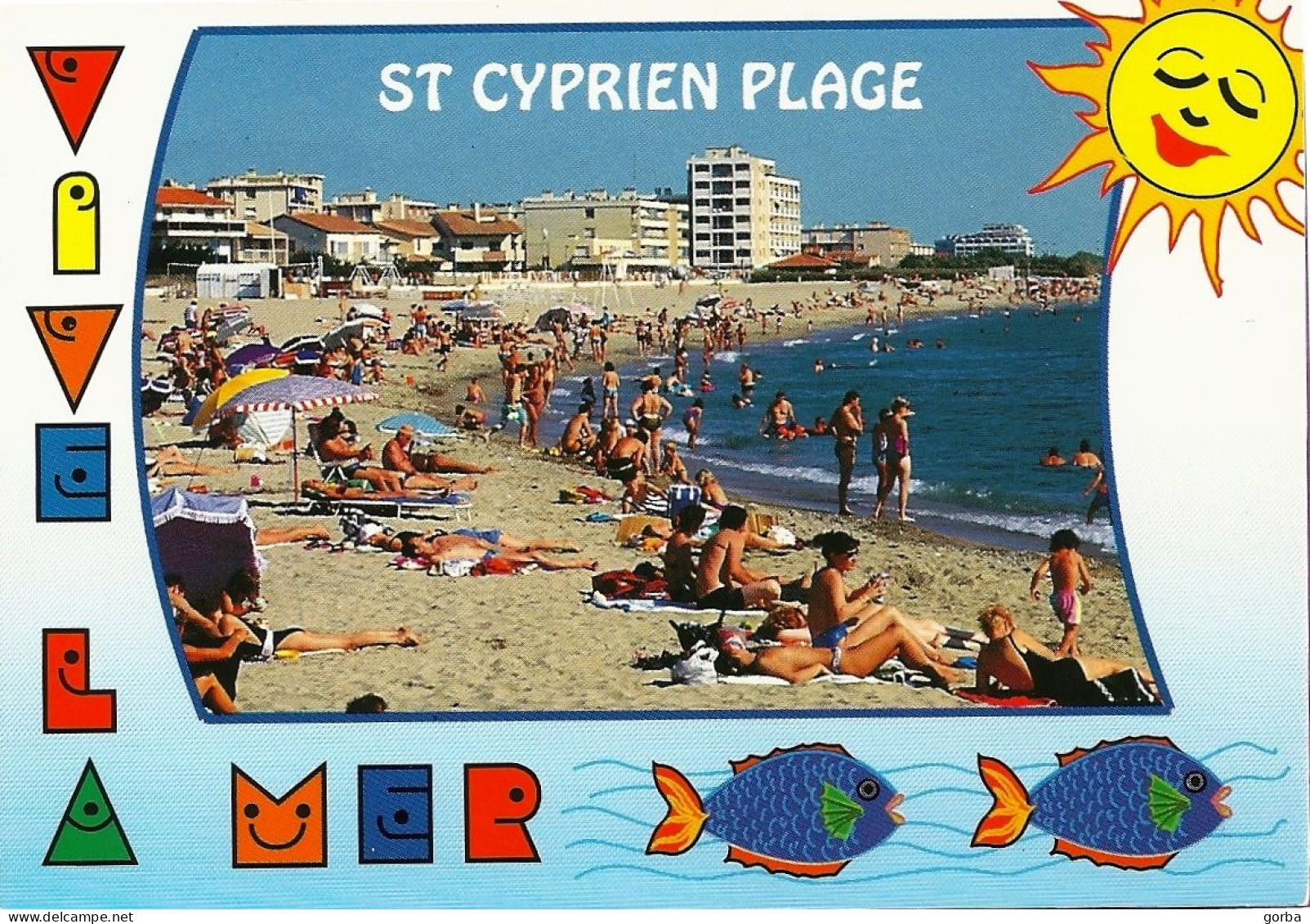 *CPM - 66 - SAINT CYPRIEN - La Plage - Saint Cyprien
