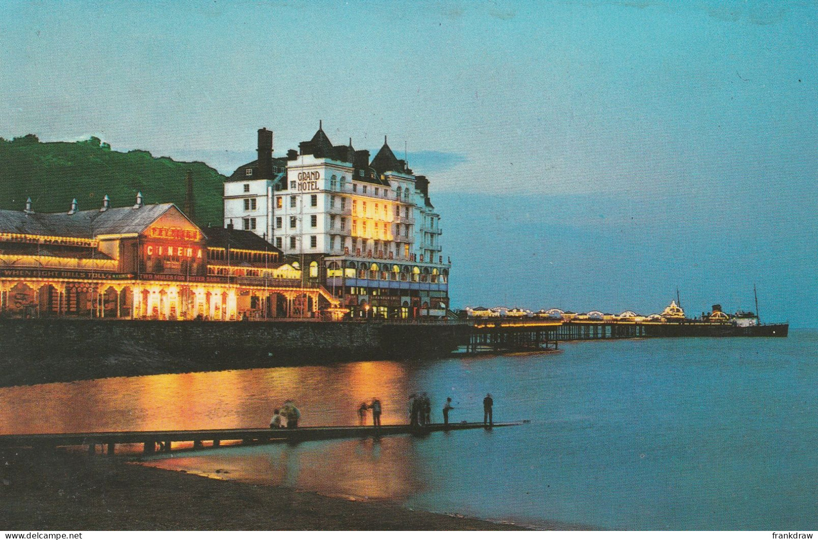 Postcard - Llandudo At Night - Card No. Pt28103 - Very Good  - Ohne Zuordnung