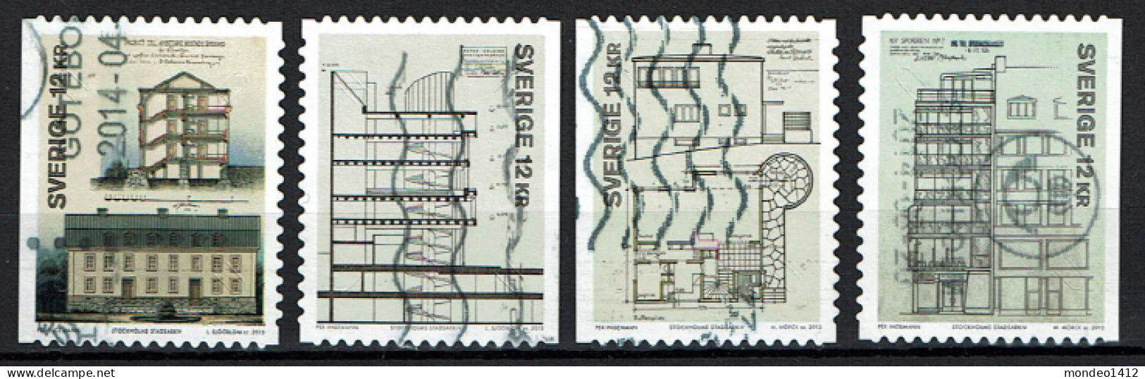 Sweden 2013 - Stockholm City Archives, Archives Ville De Stockholm - Used - Used Stamps