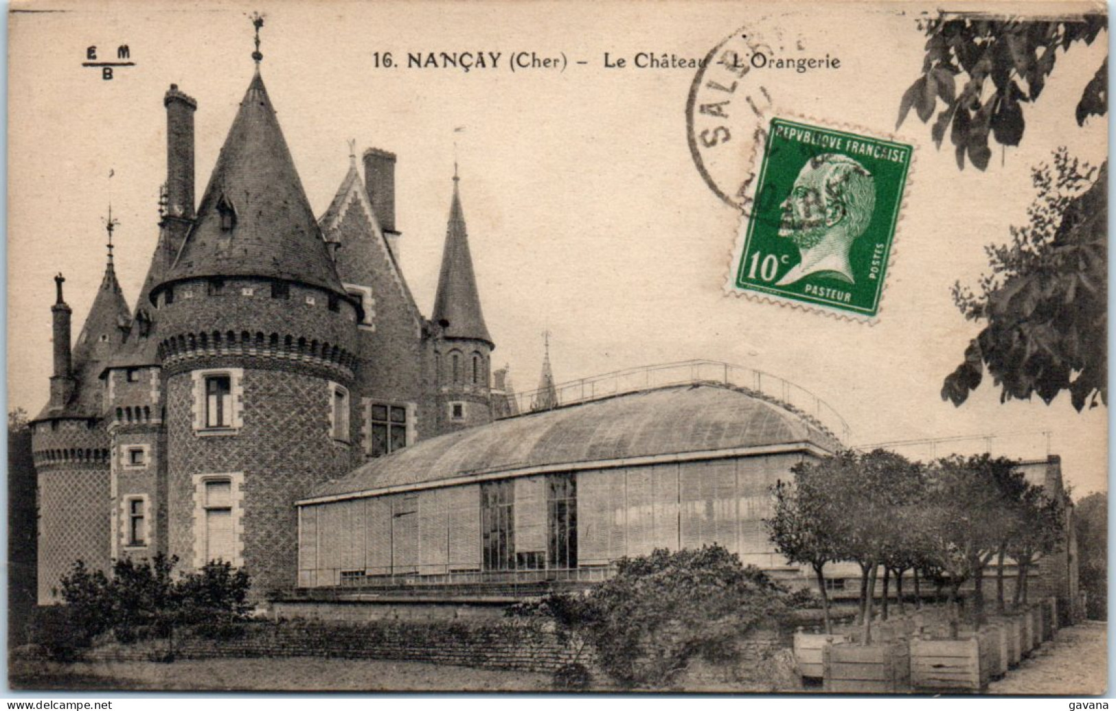 18 NANCAY - Le Chateau - L'orangerie  - Nançay