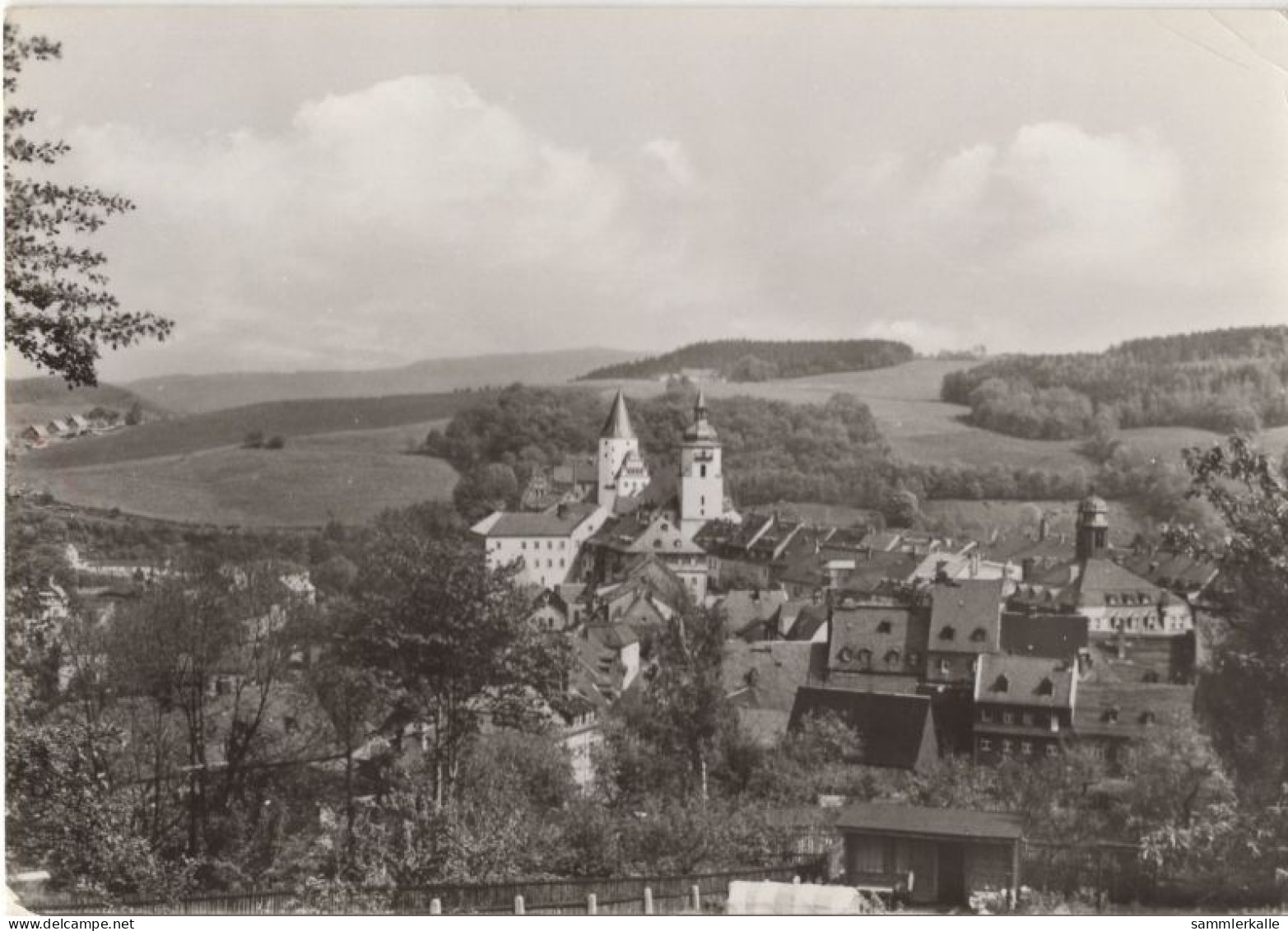 121889 - Schwarzenberg / Erzgebirge - Ansicht - Schwarzenberg (Erzgeb.)