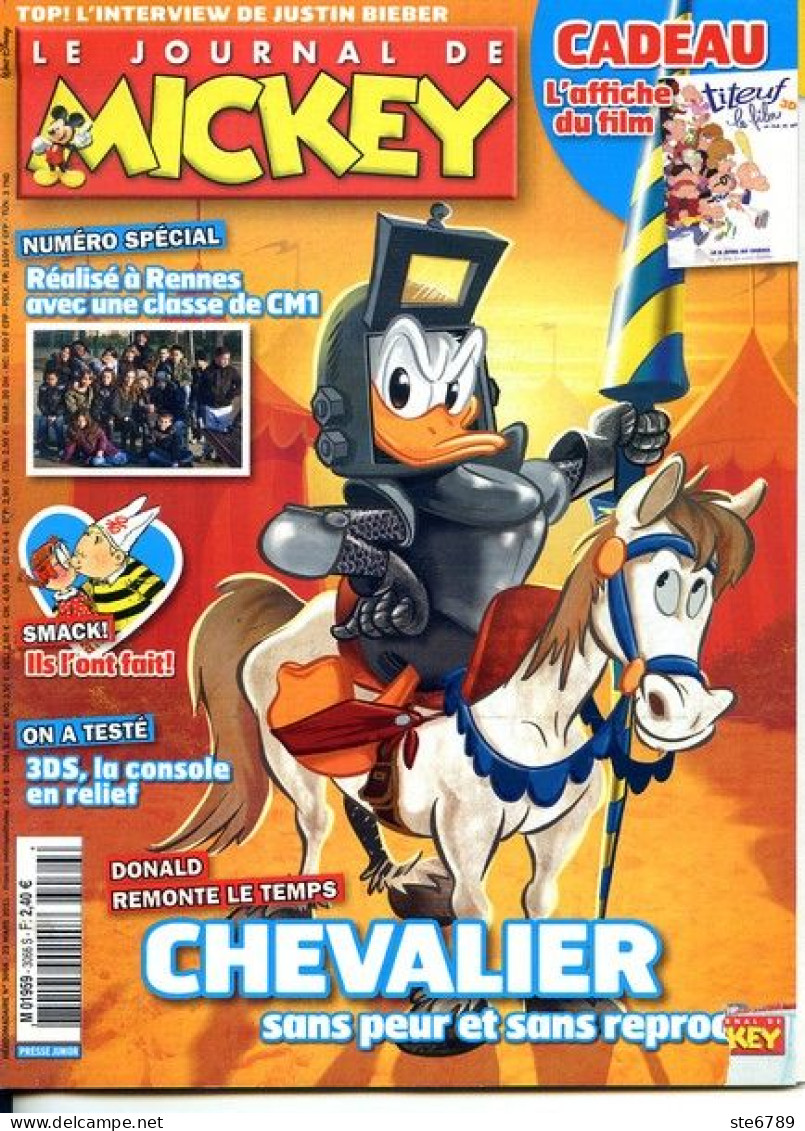 LE JOURNAL DE MICKEY N° 3066 S TBE - Journal De Mickey