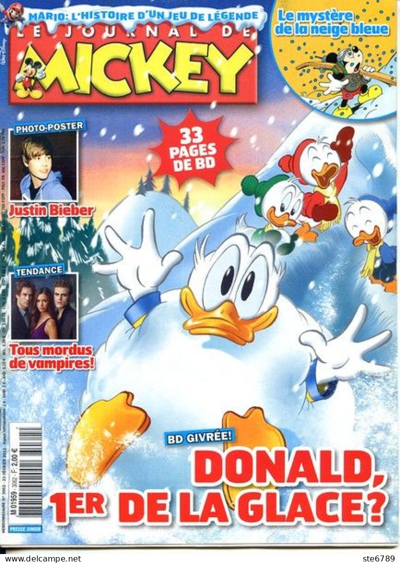 LE JOURNAL DE MICKEY N° 3062 TBE - Journal De Mickey