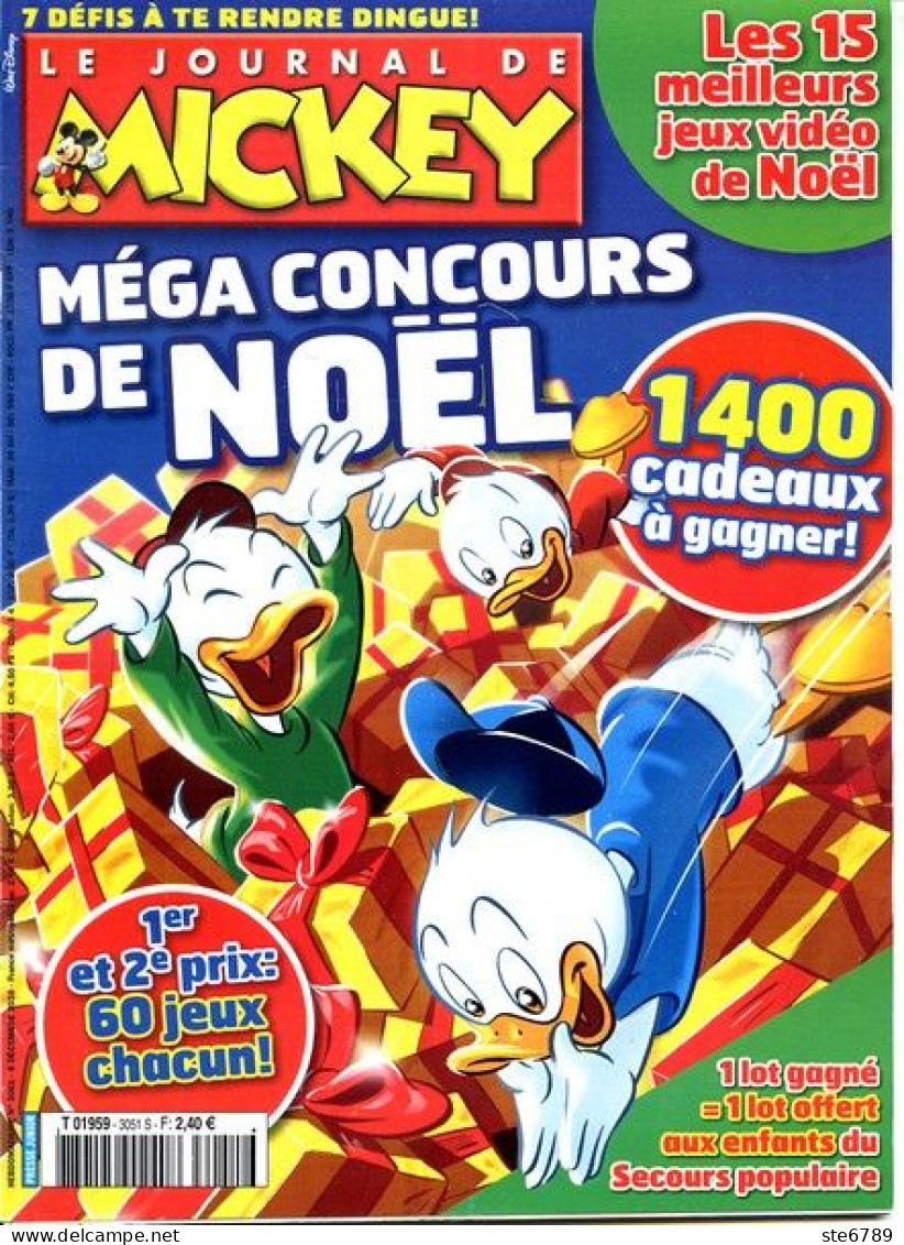 LE JOURNAL DE MICKEY N° 3051 S   TBE - Journal De Mickey