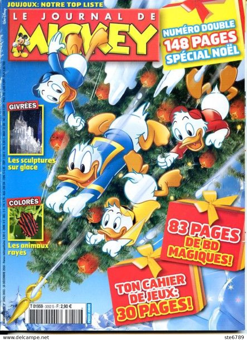 LE JOURNAL DE MICKEY N° 3052 S   TBE - Journal De Mickey