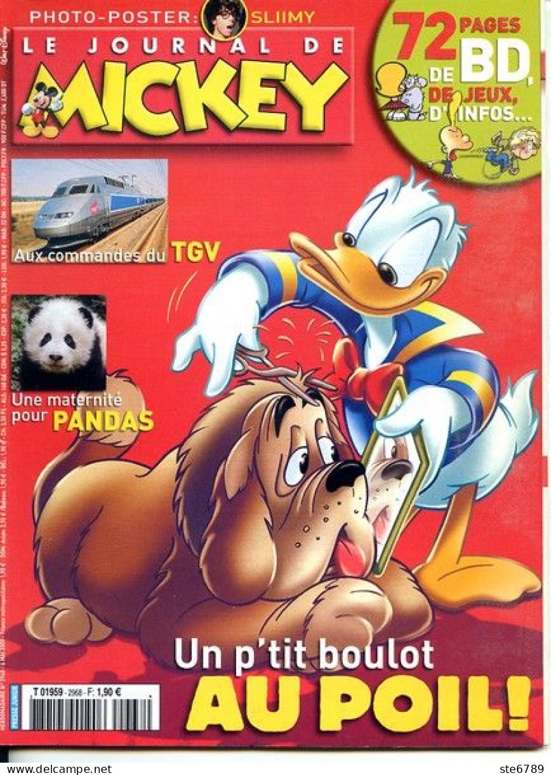 LE JOURNAL DE MICKEY N° 2968 TBE - Journal De Mickey
