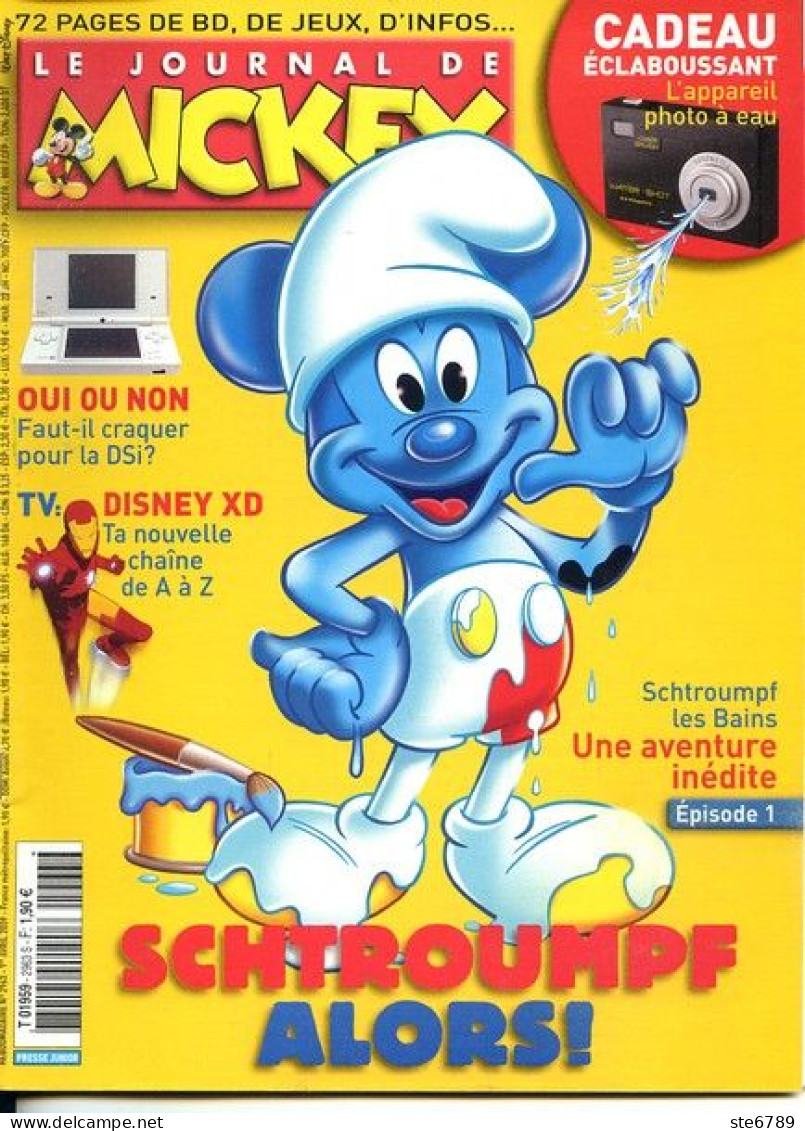 LE JOURNAL DE MICKEY N° 2963 S    TBE - Journal De Mickey