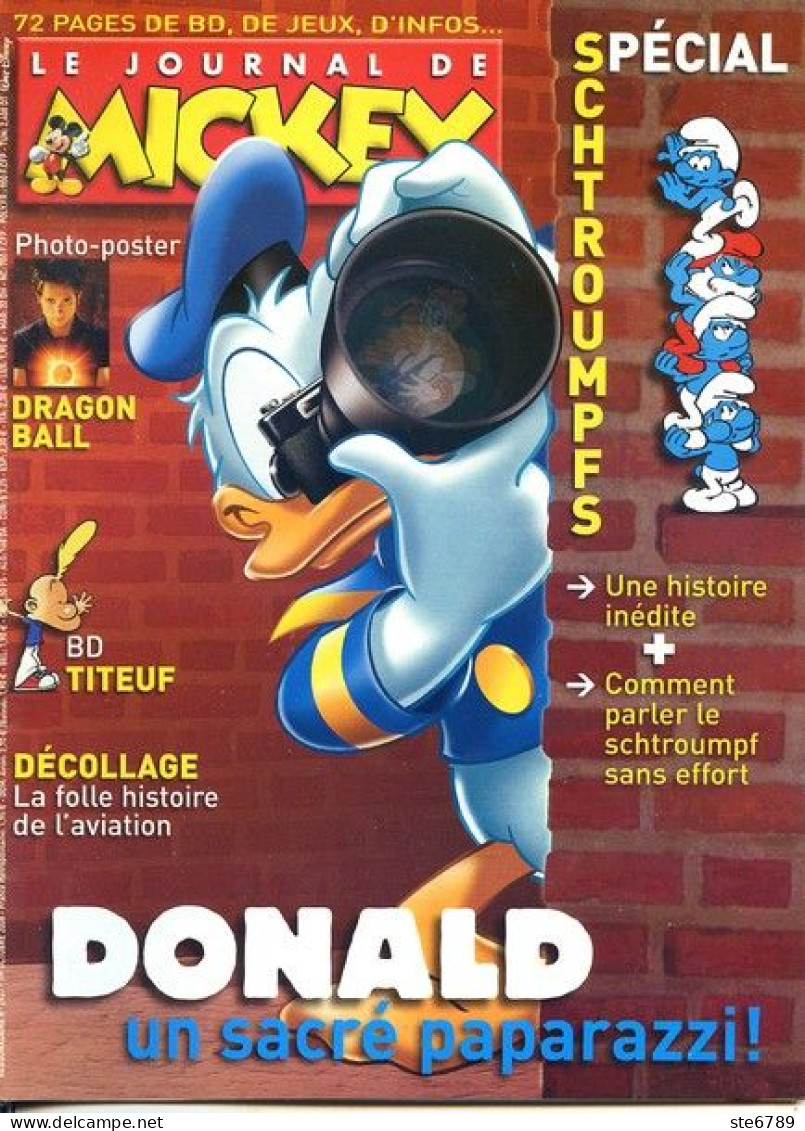 LE JOURNAL DE MICKEY N° 2937   TBE - Journal De Mickey