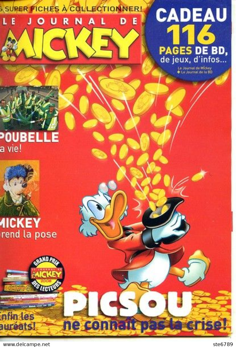 LE JOURNAL DE MICKEY N° 2943  TBE - Journal De Mickey