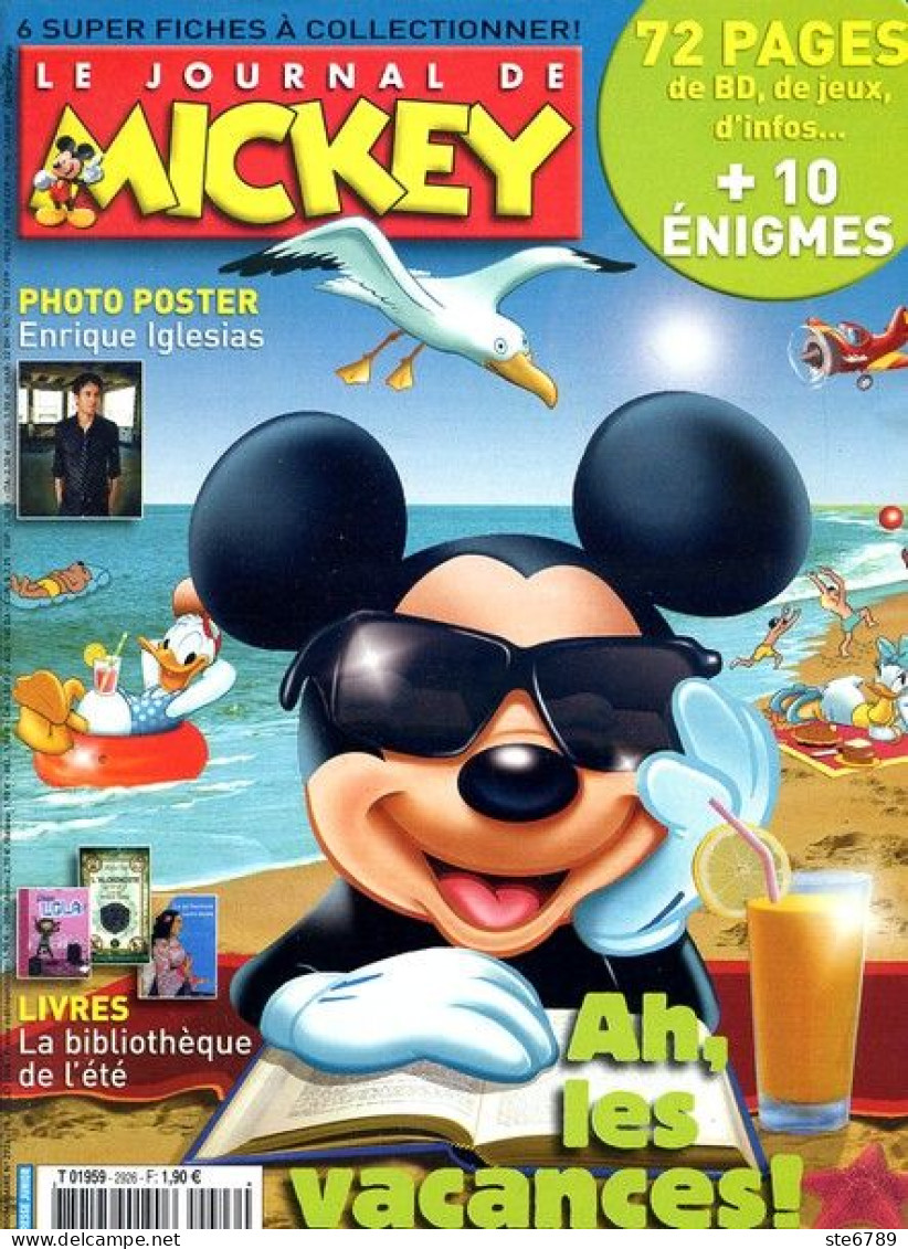 LE JOURNAL DE MICKEY N° 2926 TBE - Journal De Mickey