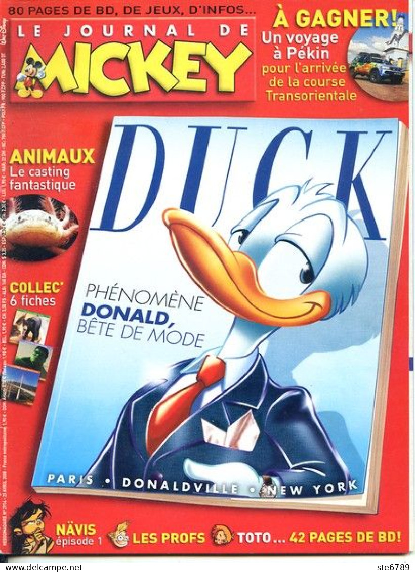 LE JOURNAL DE MICKEY N° 2914  TBE - Journal De Mickey