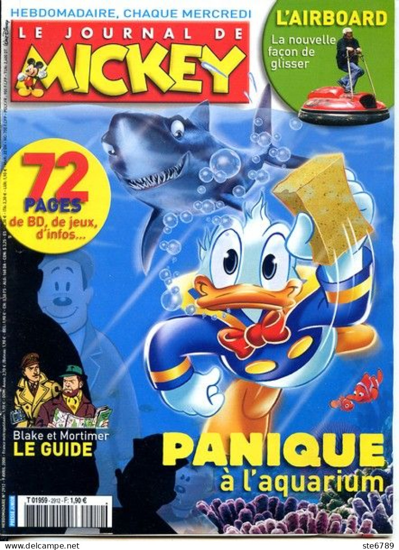 LE JOURNAL DE MICKEY N° 2912  TBE - Journal De Mickey
