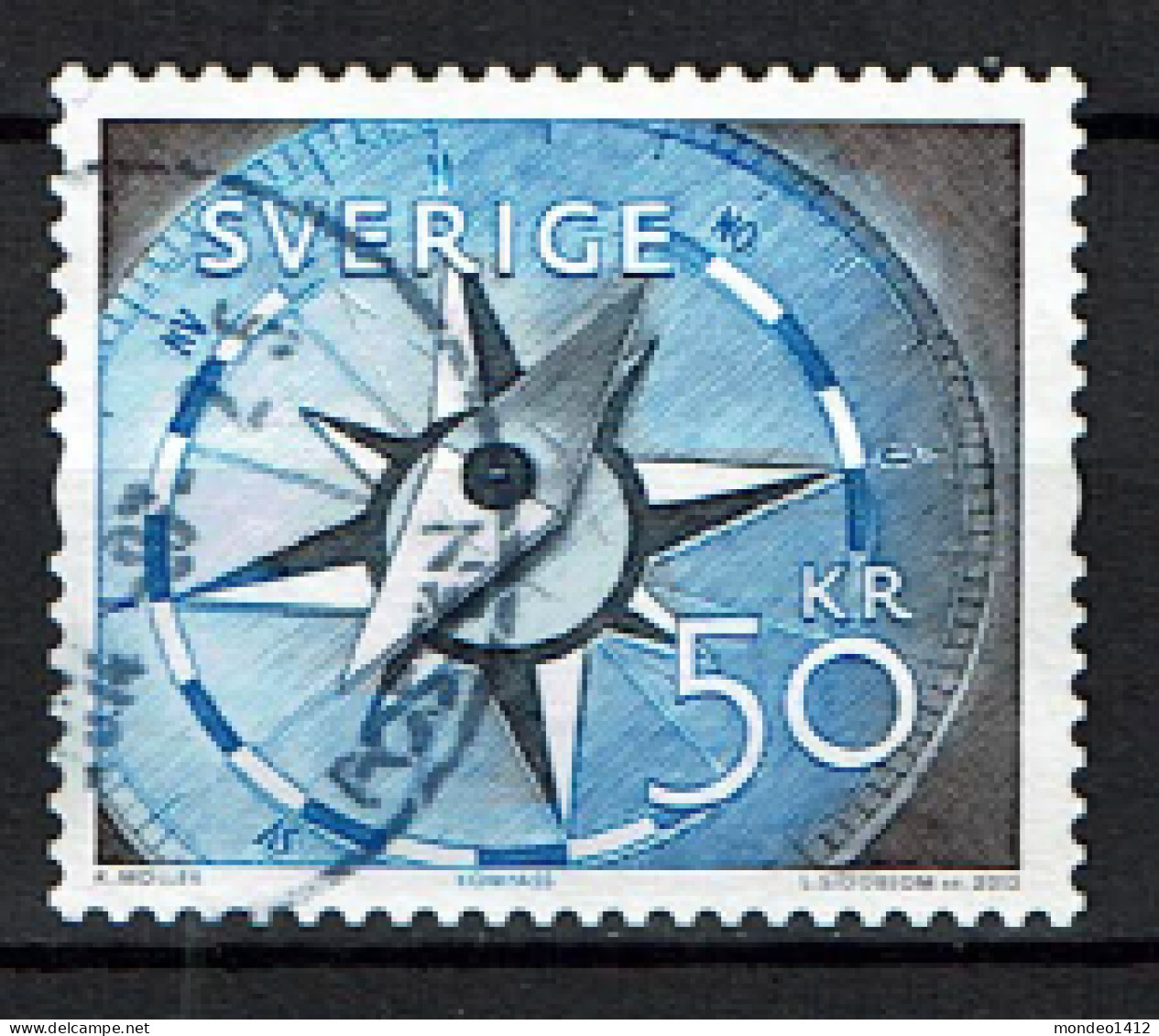 Sweden 2013 - Compass - Used - Oblitérés