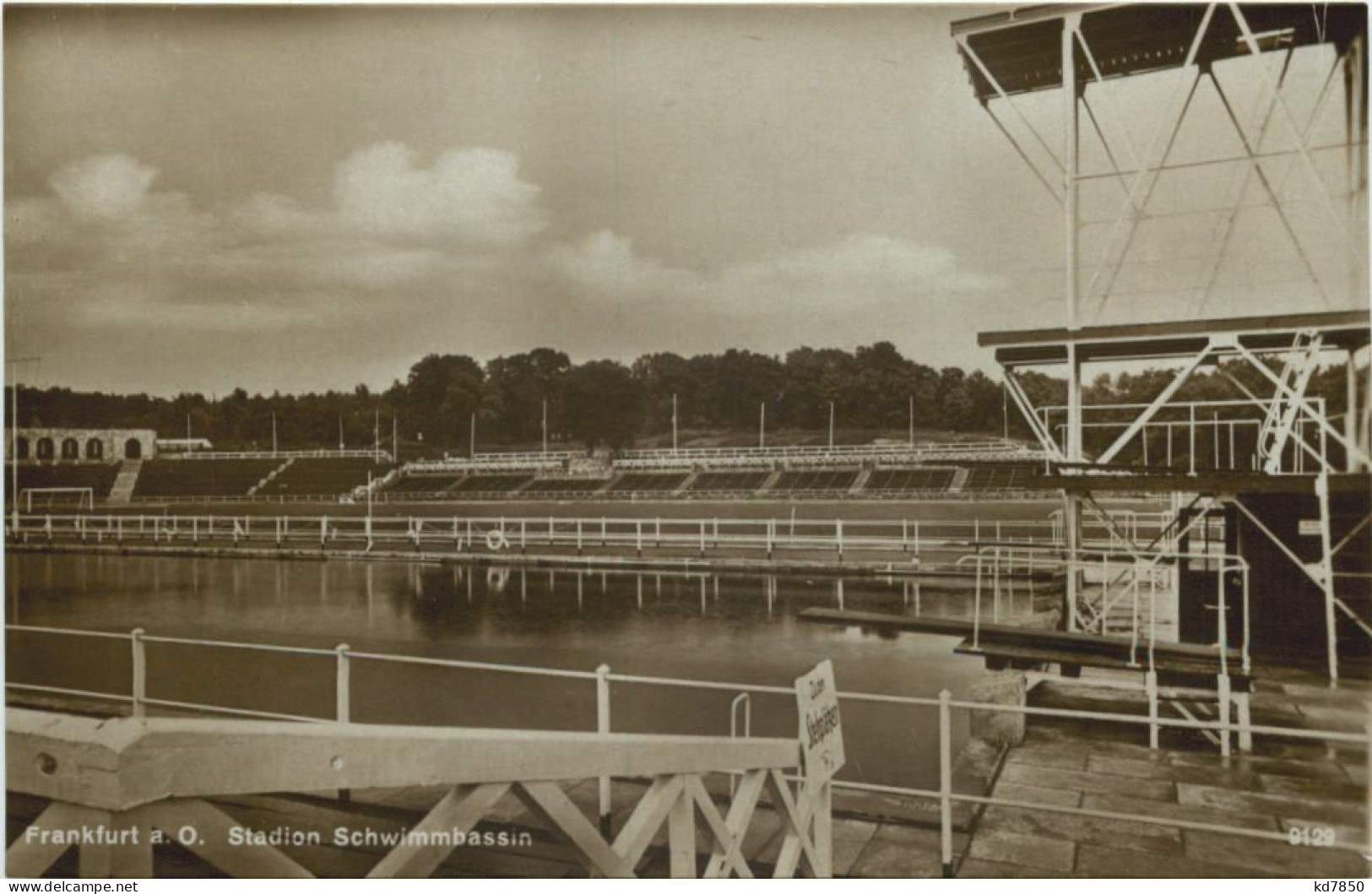 Frankfurt Oder - Stadion Schwimmbassin - Frankfurt A. D. Oder