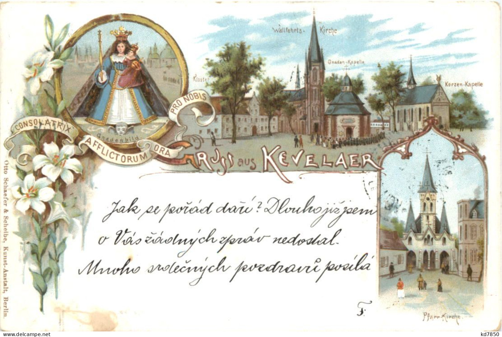 Gruss Aus Kevelaer - Litho - Kevelaer