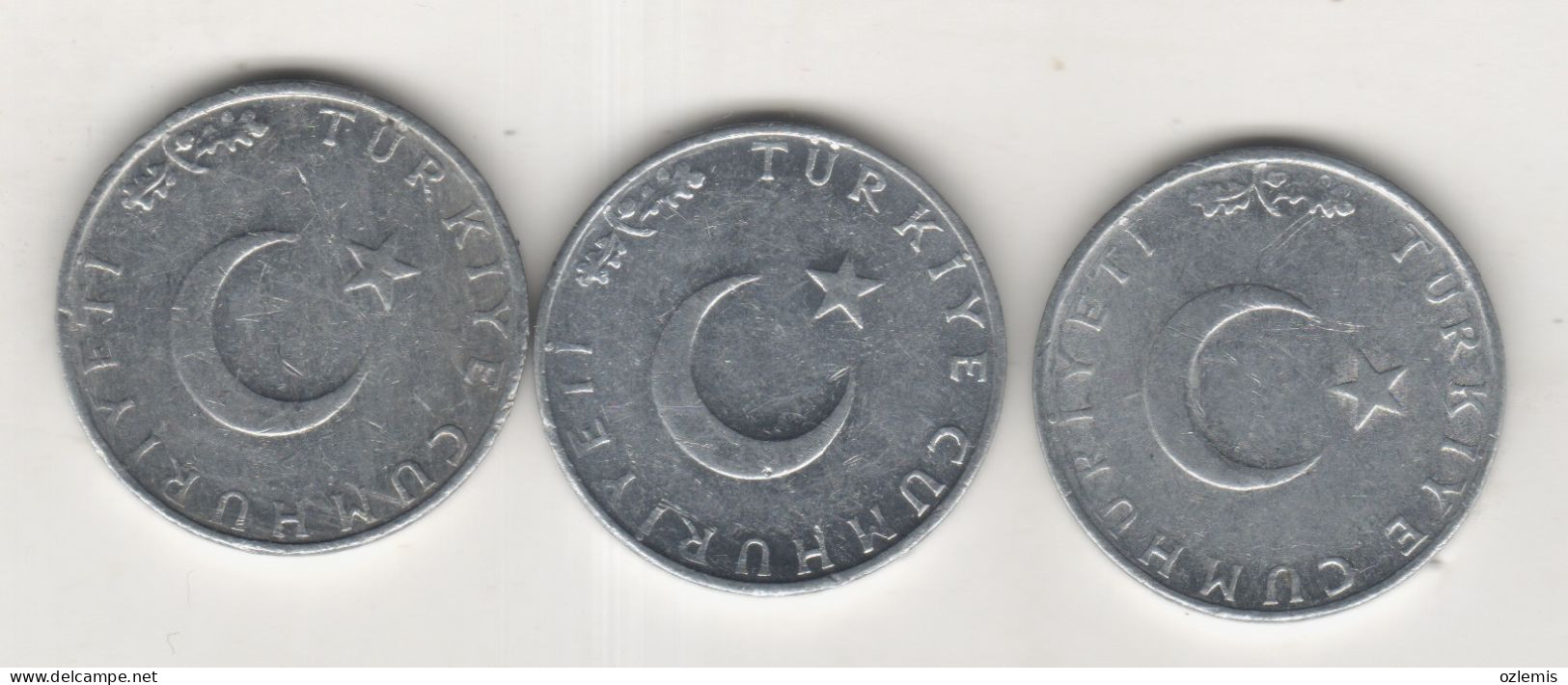 TURKEY,TURKEI,TURQUIE ,1975-76-77,10 KURUS - Turkey