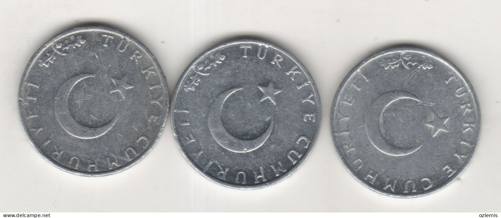 TURKEY,TURKEI,TURQUIE ,1975-76-77,10 KURUS - Turquie