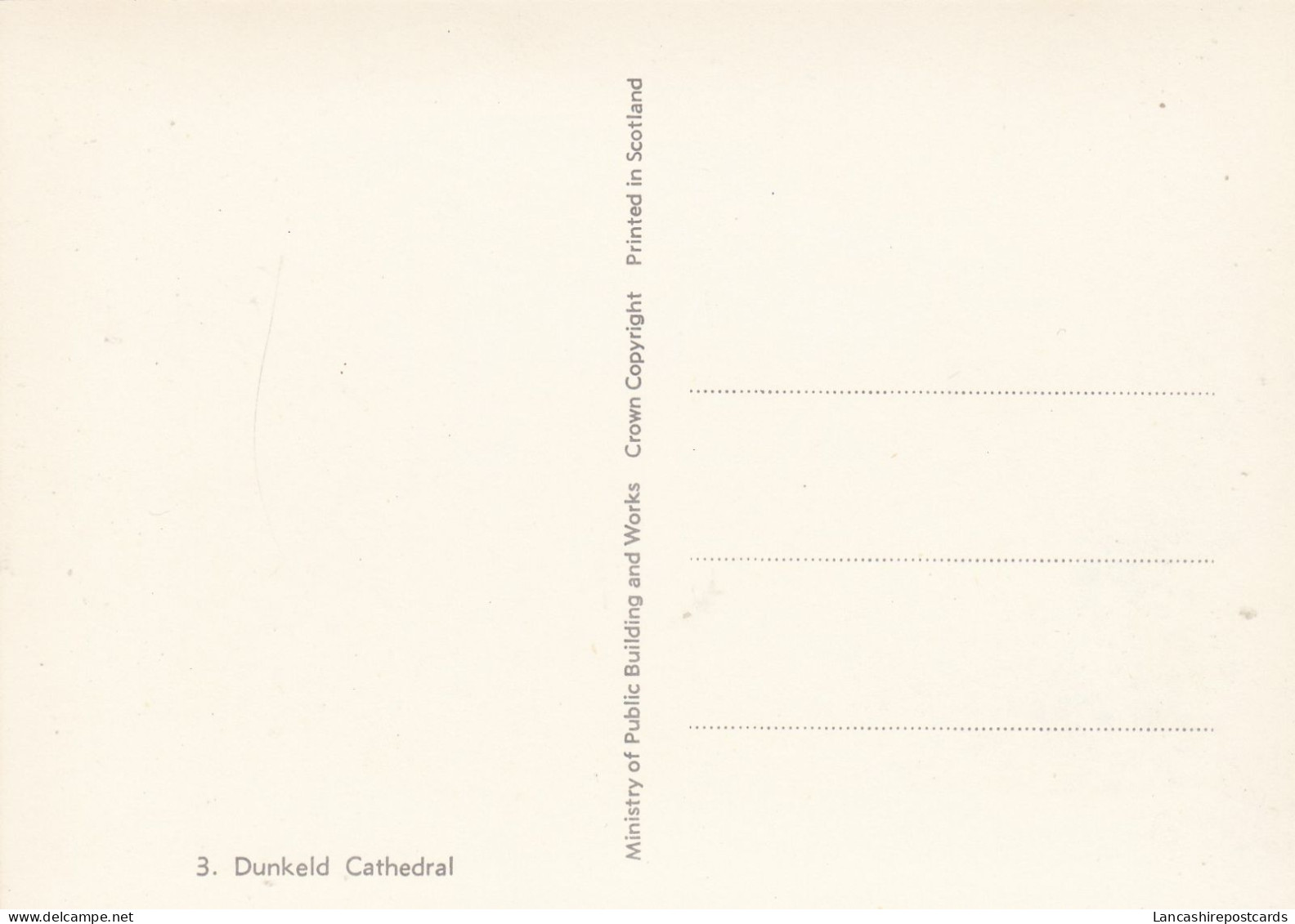Postcard Dunkeld Cathedral My Ref B26468 - Perthshire