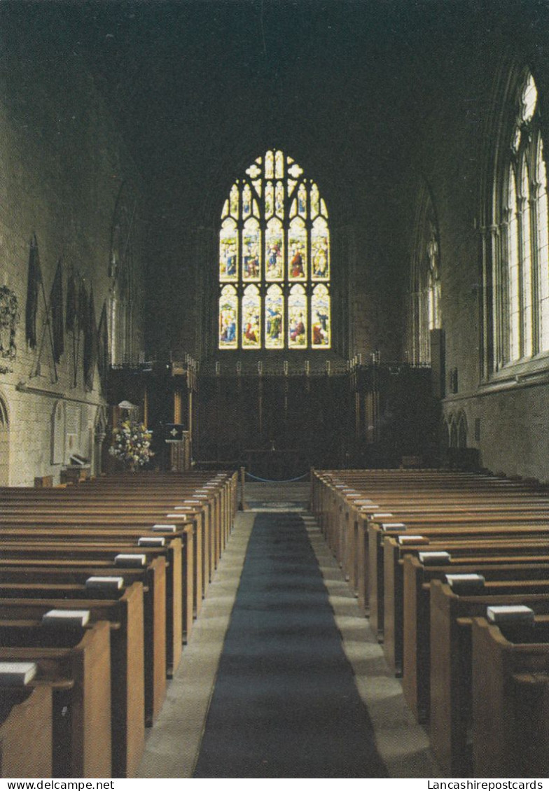 Postcard Dunkeld Cathedral [ Interior ] My Ref B26469 - Perthshire