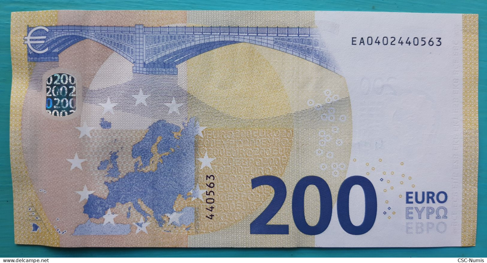 (B90) - Billet 200€ - Christine Lagarde – E001A1 - 200 Euro