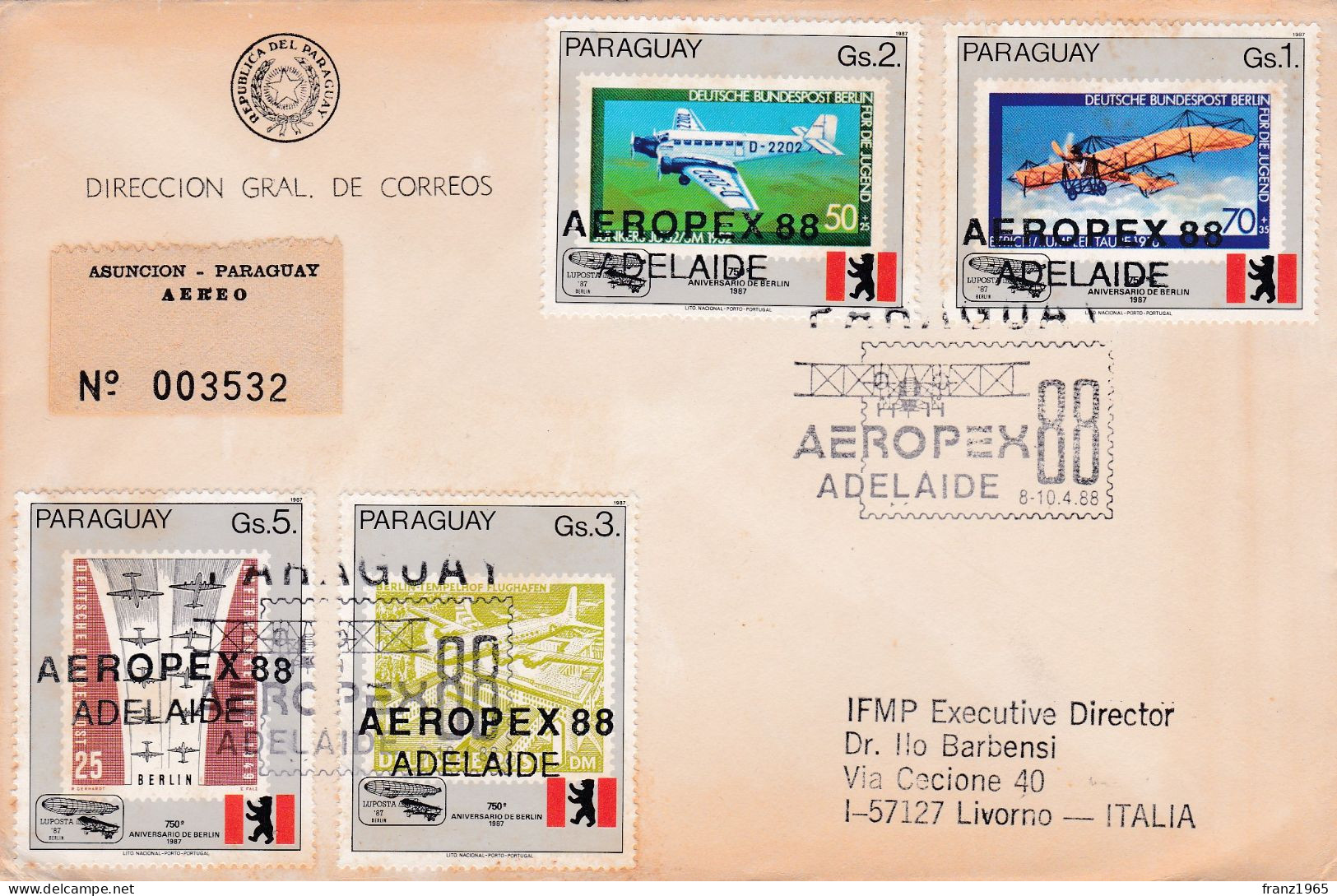 Aeropex 88 - Paraguay