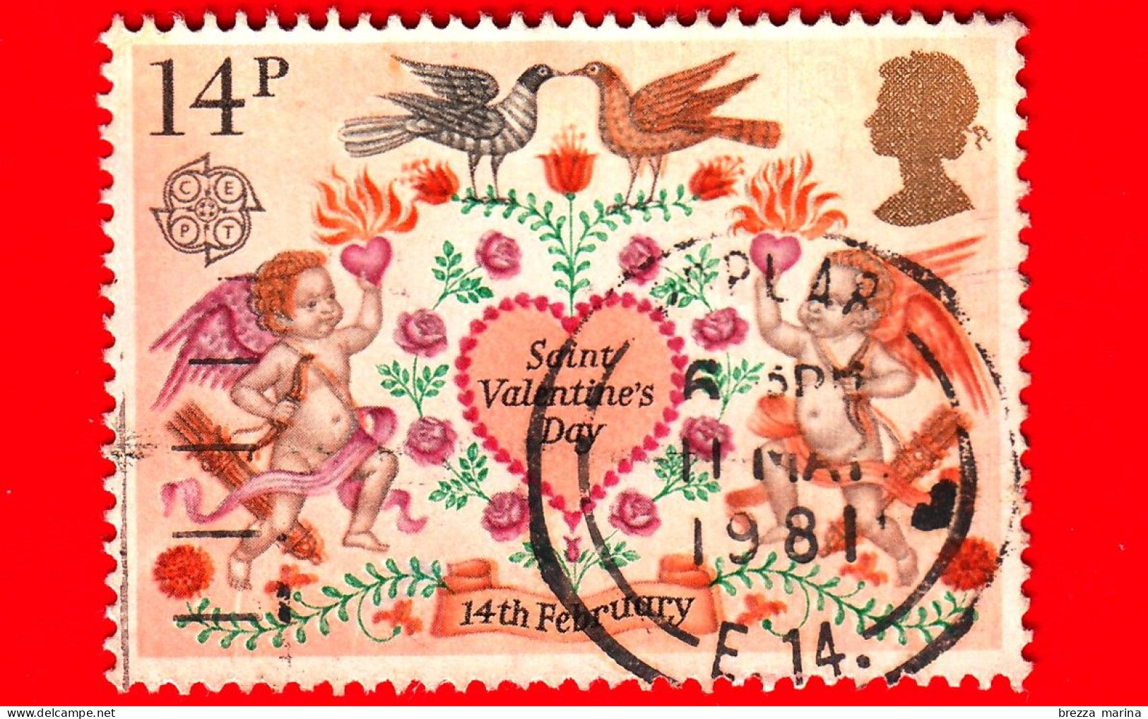 INGHILTERRA - GB - GRAN BRETAGNA - Usato - 1981 - Europa - Folclore - Festa Di S.Valentino - 14 - Used Stamps