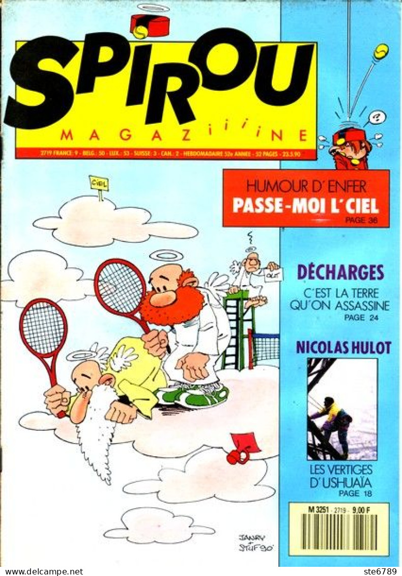 SPIROU Magazine N° 2719  Mai 1990  BD Bande Dessinée - Spirou Magazine