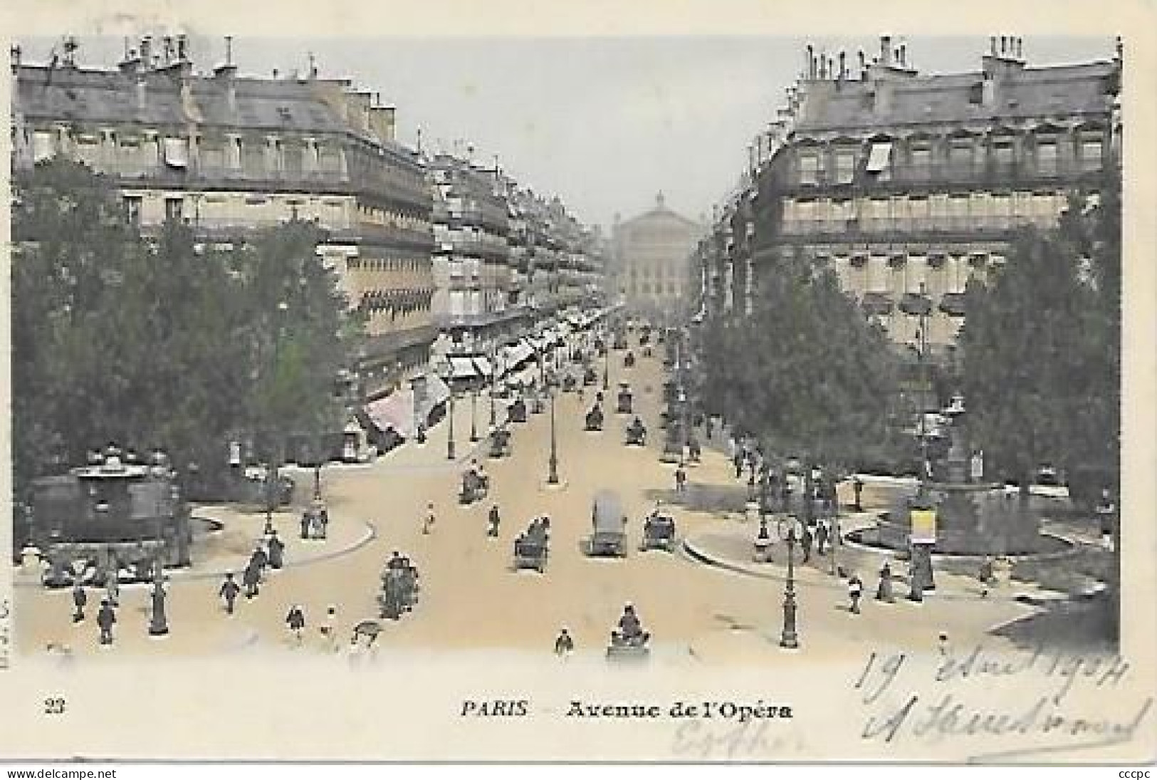 CPA Paris Avenue De L'Opéra - Arrondissement: 02