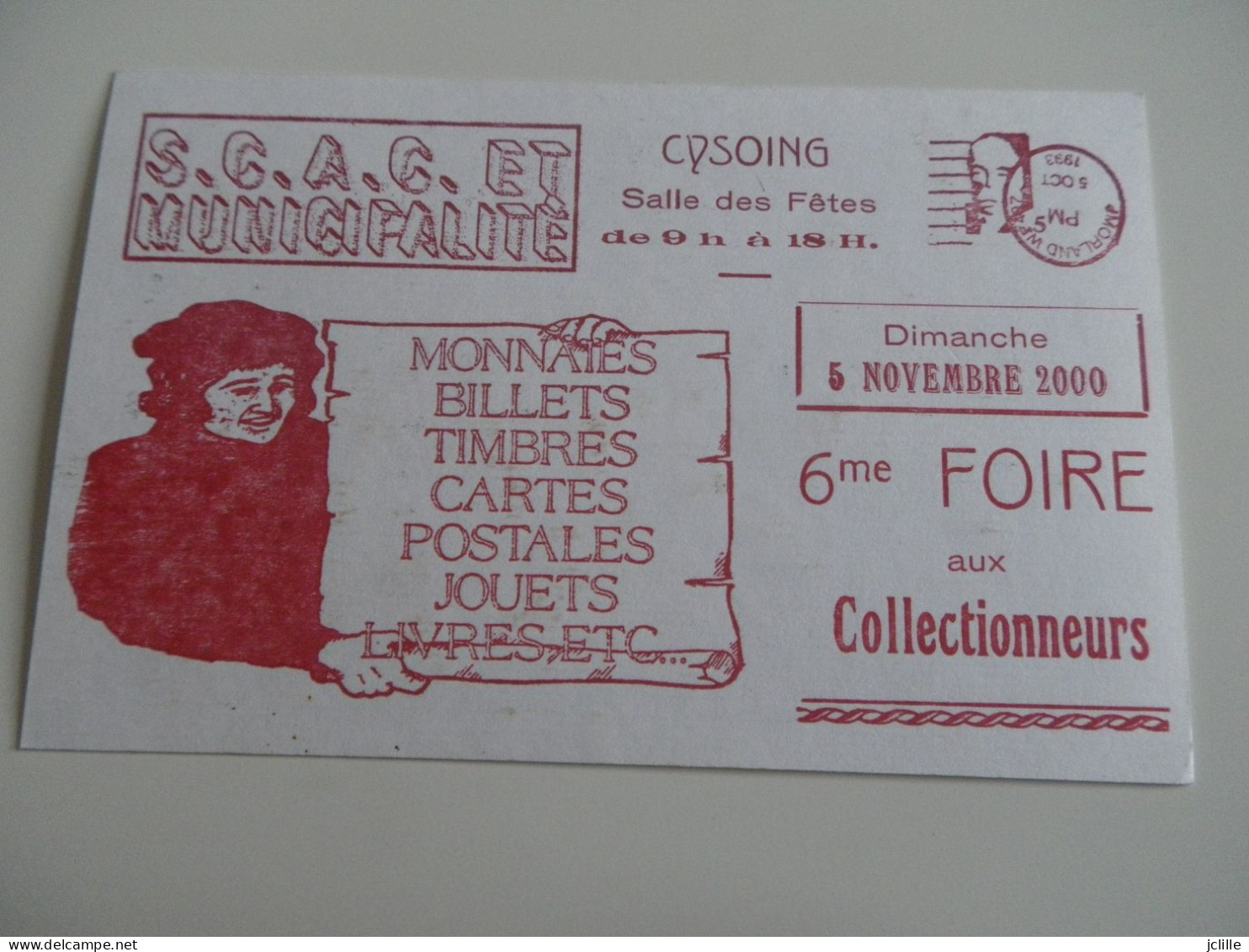 Lot de 57 cp - BOURSES & Salons de Collections - petite collection - divers