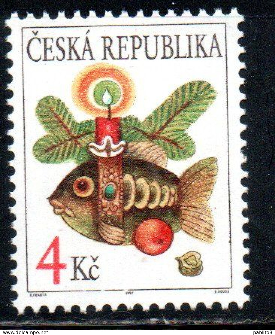 CZECH REPUBLIC CECA REPUBBLICA CZECHOSLOVAKIA 1997 CHRISTMAS NATALE NOEL WEIHNACHTEN NAVIDAD 4k MNH - Nuovi