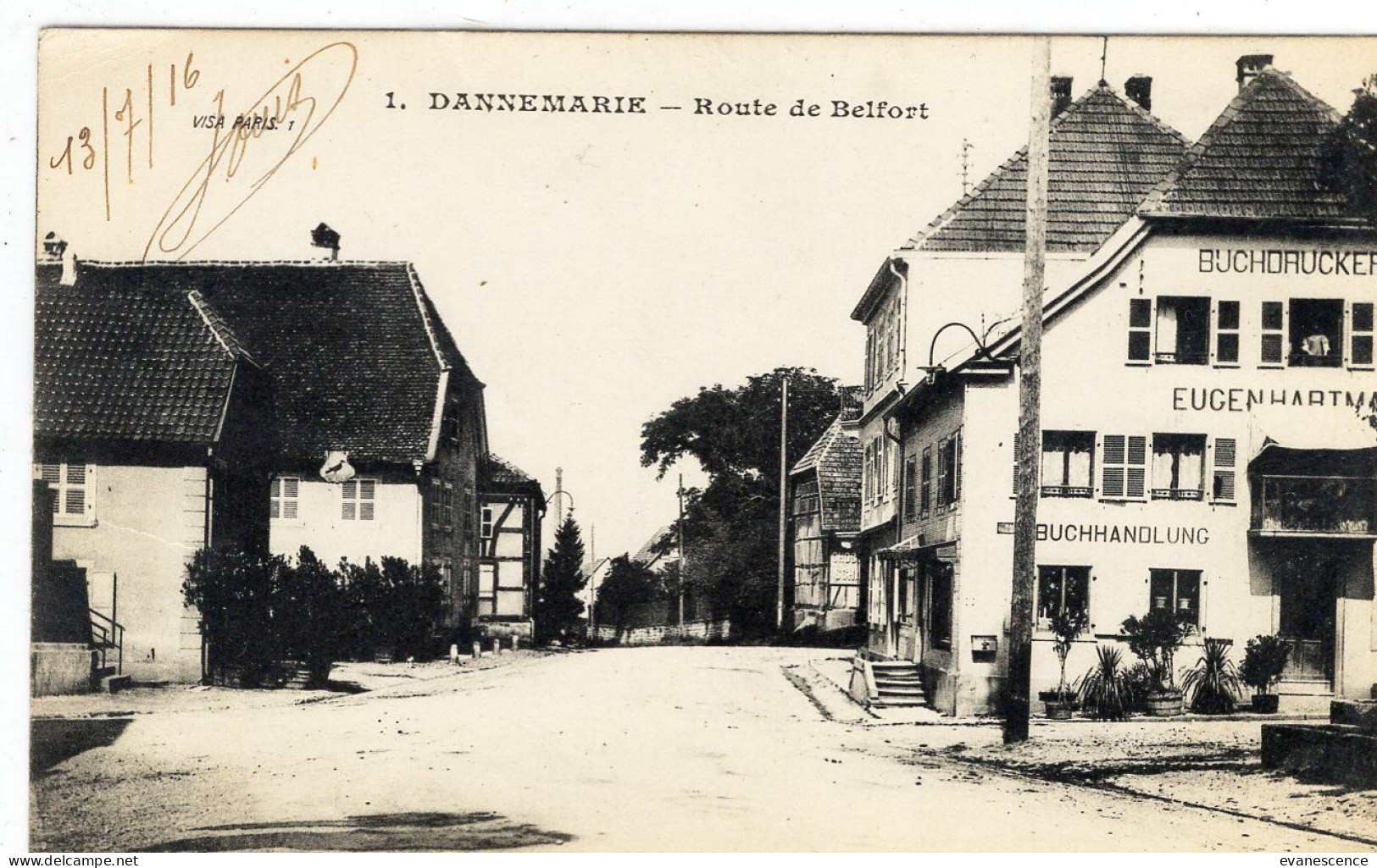 Dannemarie :   Route De Belfort     ///  REF Avril 24 ///  BO. 68 - Dannemarie
