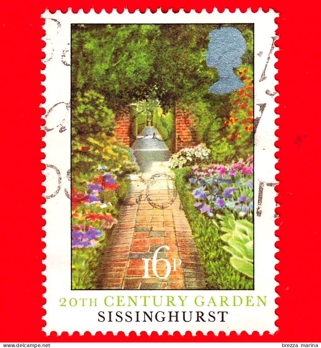 INGHILTERRA - GB - GRAN BRETAGNA - Usato - 1983 - Giardini - Sissinghurst Garden - 16 P - Gebruikt